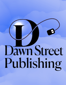 Sample logo design for a small publishing company, playing off the place name, and the work